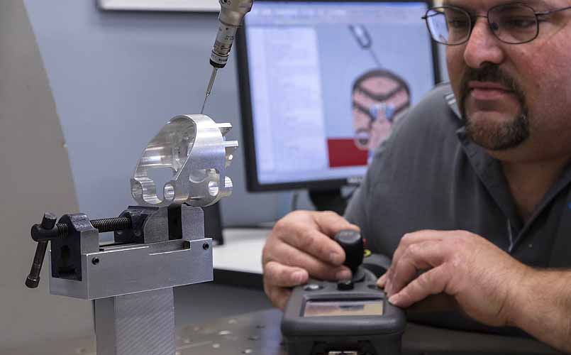 Inspection using CMM