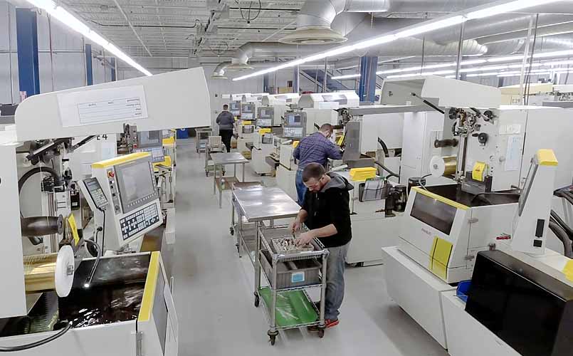 EDM Machines with operators