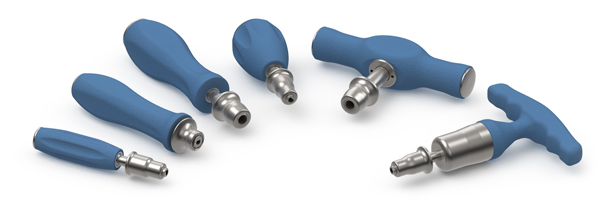 Torque Limiting Silicone Handles